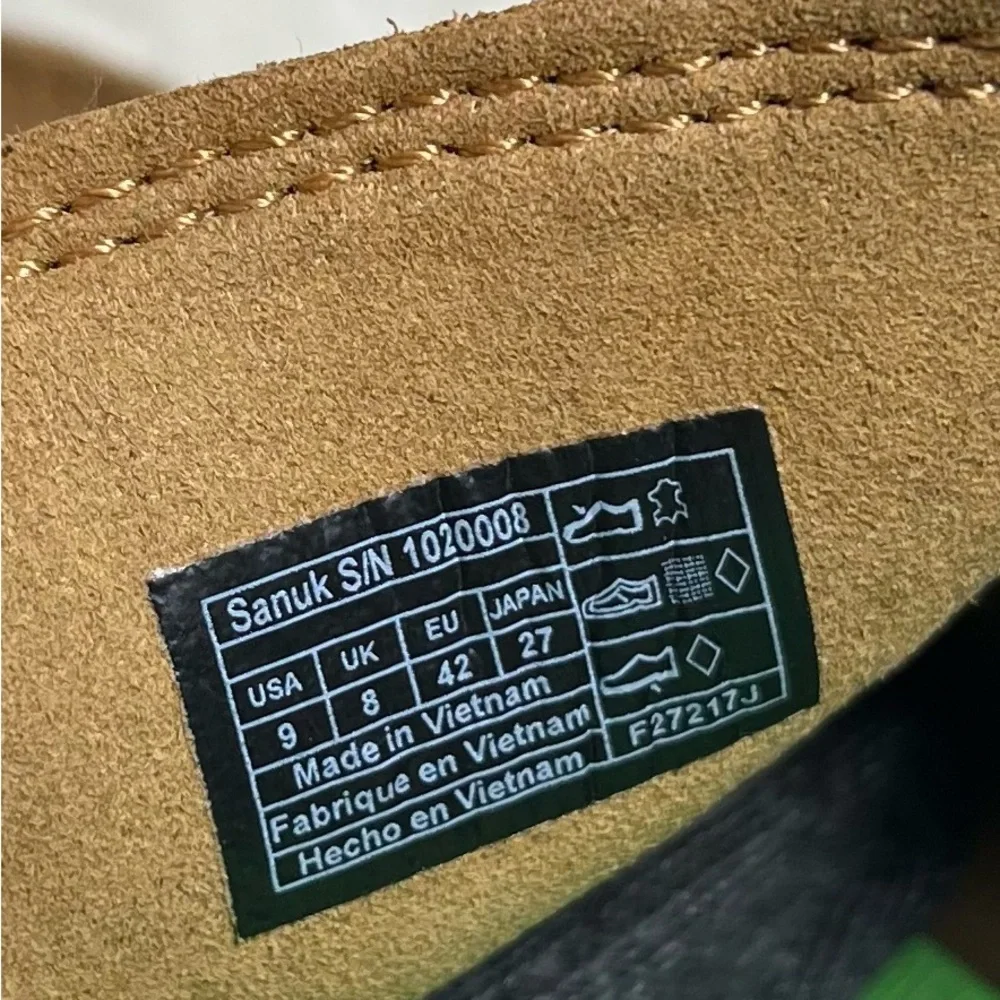 Sanuk‎ Brown Suede Slip-On Loafers
